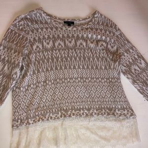 Jessica Simpson sweater sz LG lightly worn